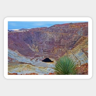Bisbee Arizona Velvet Pit Copper Mine Sticker